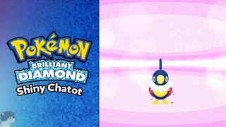 Shiny Chatot from Poke Radar (Pokémon: Brilliant Diamond) screenshot 5