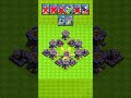 Can Halloween Troops Destroy the Max Canon&amp; Archer Towers. Let's find out?. #coc #cocshorts #clashes