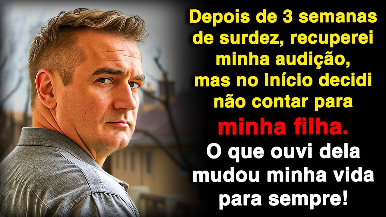 Recuperei a audição… mas não contei para minha filha. O que ouvi dela…