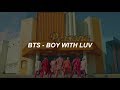 BTS (방탄소년단) '작은 것들을 위한 시 (Boy With Luv) feat. Halsey' Easy Lyrics