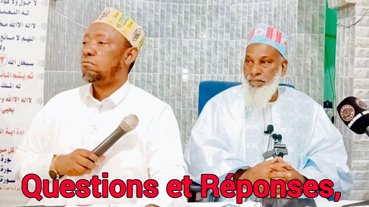 🛑 Questions et Réponses, Dr Muhammad Oury Barry Après La Conférence