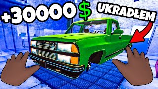 ❄️ UKRADŁEM PIERWSZY SAMOCHÓD I ROZEBRAŁEM NA CZĘŚCI | THIEF SIMULATOR VR |