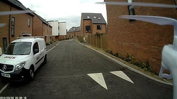 Syma X5C-1 with an 808 #16 camera and 2 x 600mha Battery