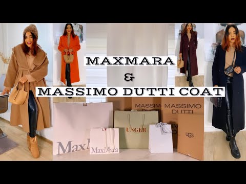 MASSIMO DUTTI COAT HAUL / MAX MARA COAT / MABEL IN HAMBURG - YouTube