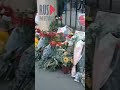 ⭕️ В Тбилиси люди почтили память Алексея Навального в день похорон