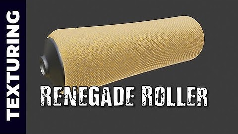 BLENDER: RENEGADE ROLLER  (TEXTURING  PART 1)