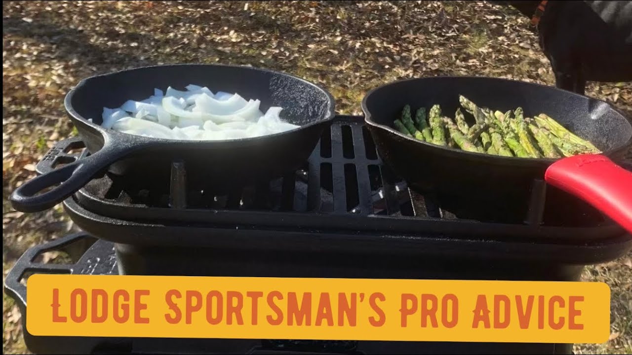 Introducing the New Sportsman's Pro Cast Iron Grill™