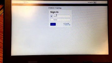 Accessing the PARCC Test Nav Application