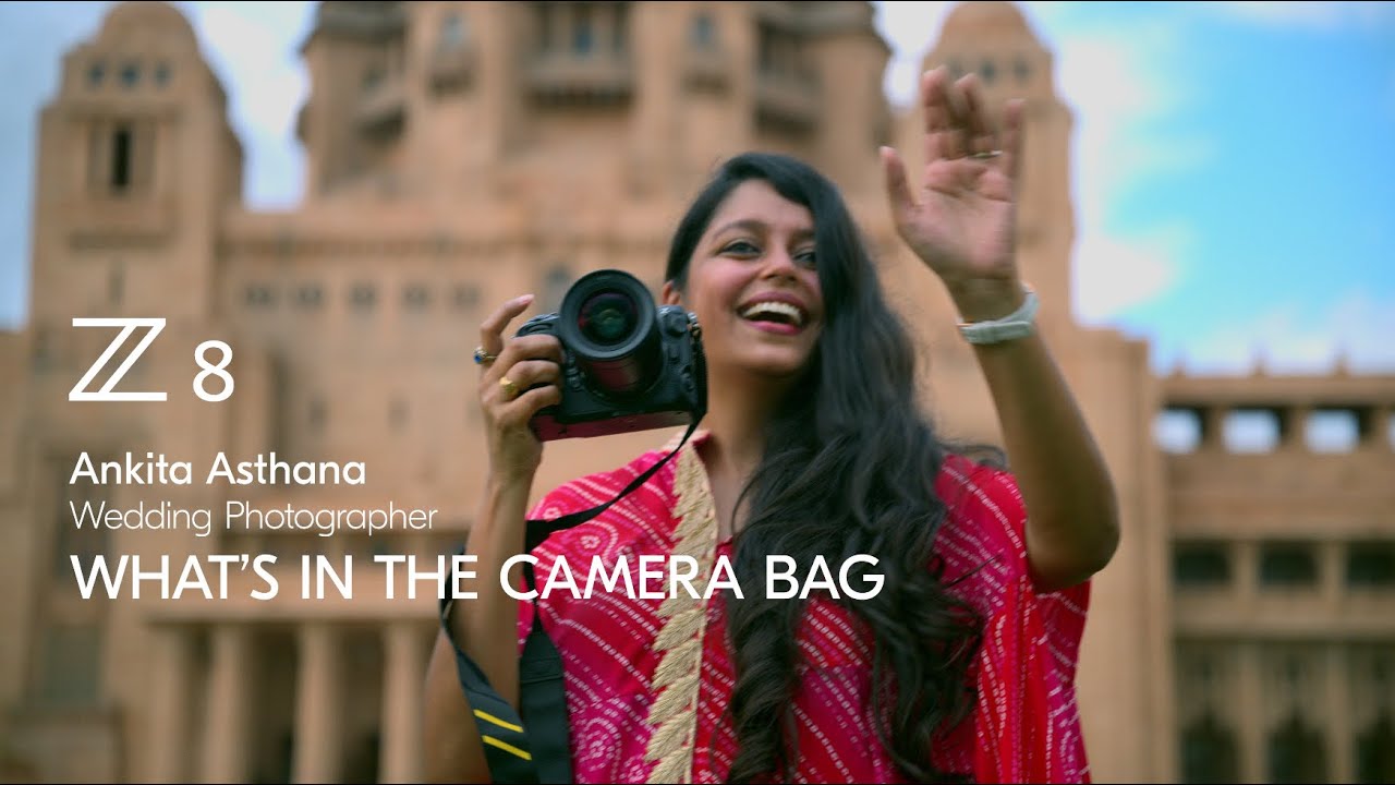 Nikon Z 8 The best lenses for wedding photography with Ankita Asthana