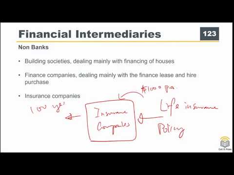 financial intermediaries คือ  Update 2022  ACCA F9 Course Fin Mgmt Environment 02 Financial Intermediaries