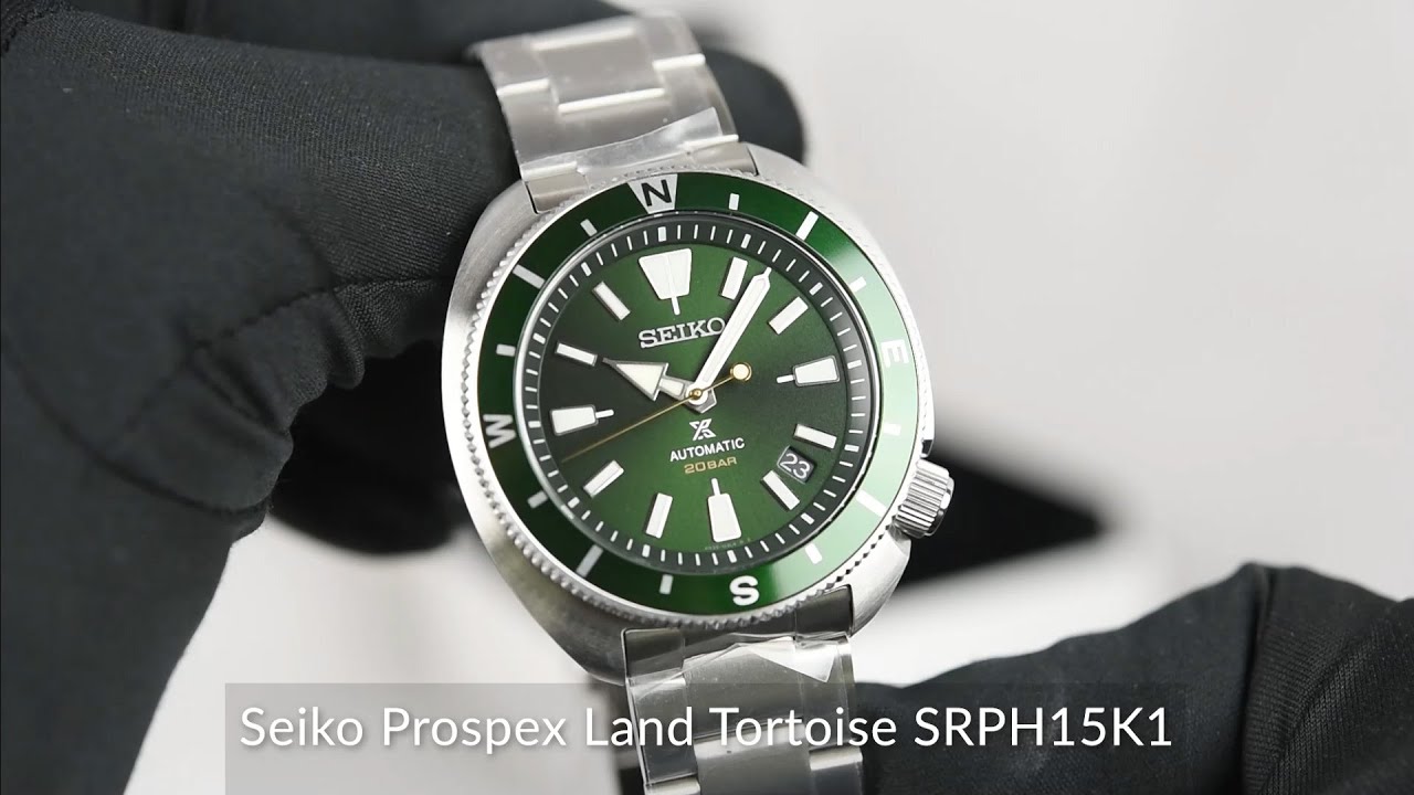 Seiko Prospex Land Tortoise SRPH15K1 - YouTube