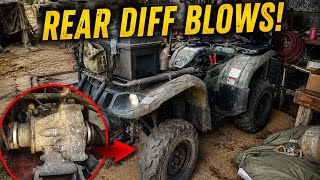 Yamaha Grizzly 660 REAR-END BLOWS! | 1st Start in Almost 2 Years