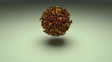blender glass sphere explosion