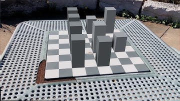Empty Chess VFX Test | Blender Eevee Render