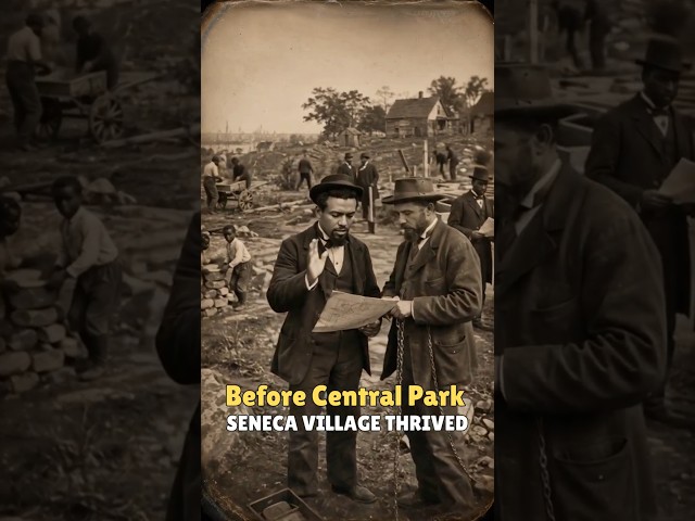 Seneca Village, New York – The Town That Was Erased for a Park  #blackhistory  #untoldblackhistory