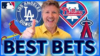 BEST MLB Picks Monday! Dodgers vs Phillies | Cardinals vs Angels | Monday MLB Predictions