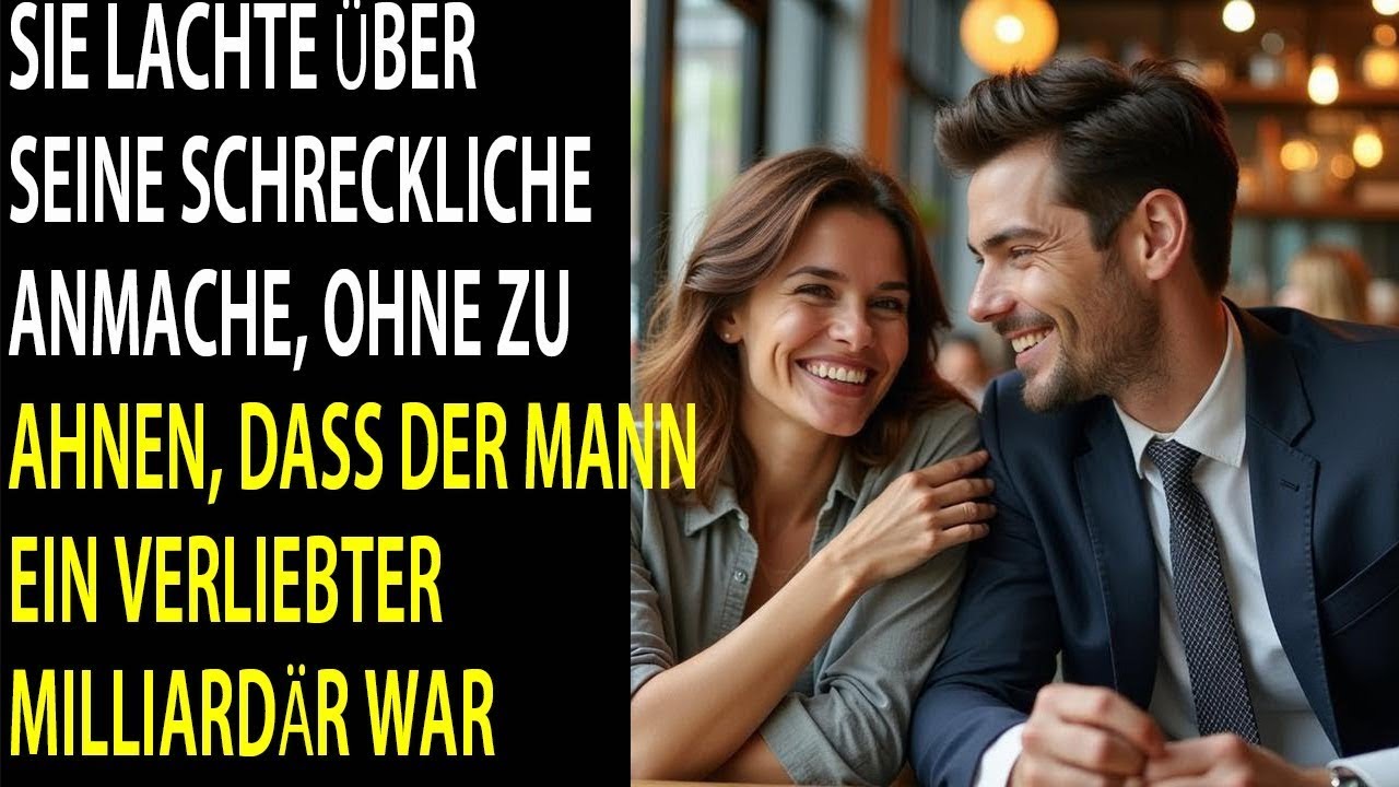 Sie lachte laut über seine Anmache – ohne zu ahnen, dass er ein Milliardär war, der sie liebte.
