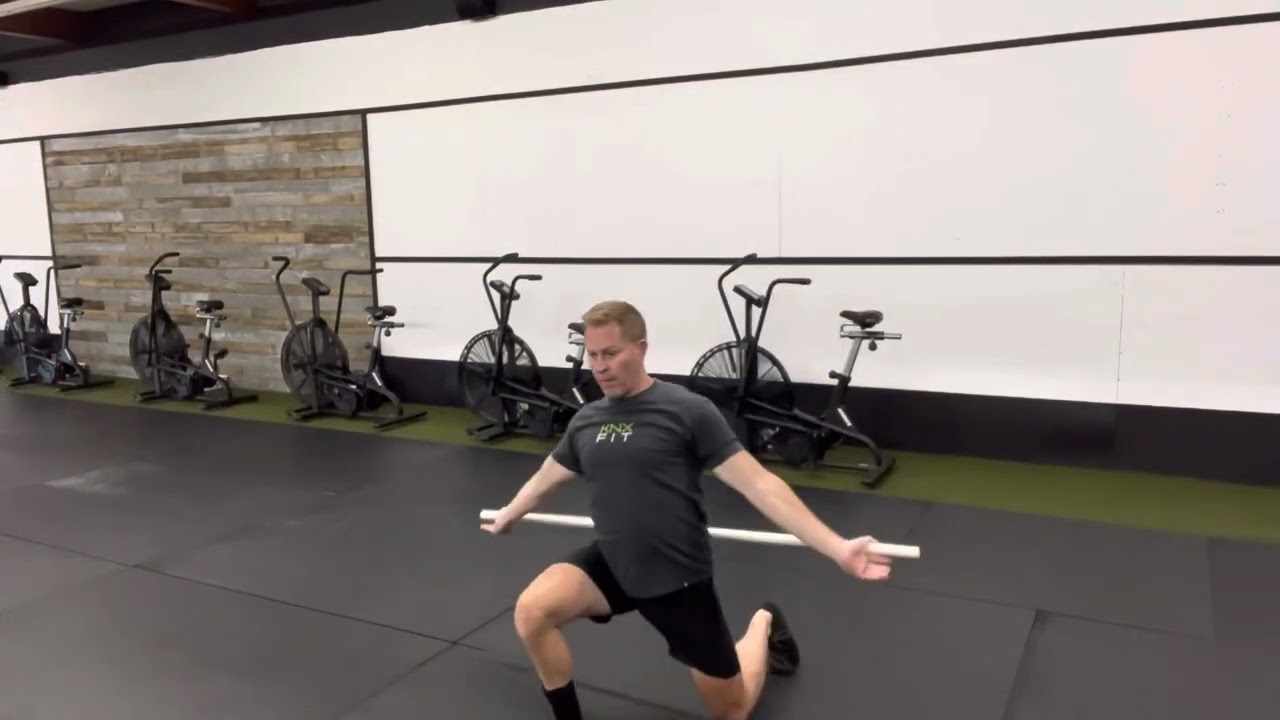 PVC Pass Thru Lunge YouTube