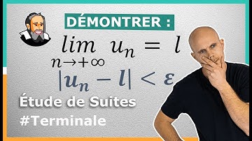 PROVE that a SEQUENCE tends towards L with ε (EPSILON) - Terminale