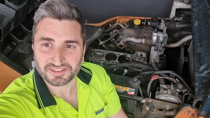 Toyota Forklift 4y Cylinder Head Replacement