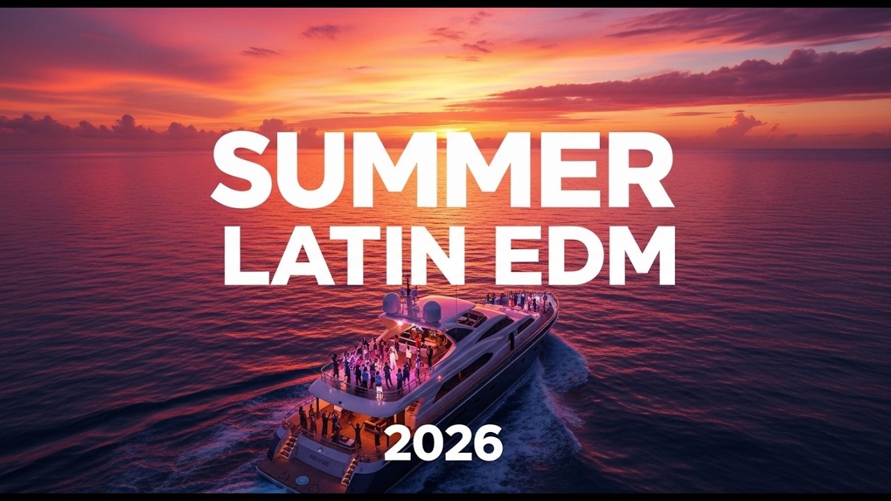 Summer Latin EDM 2026 🚤 Sunset Cruise Party Mix