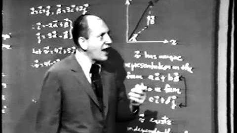 Part III: Linear Algebra, Lec 1: Vector Spaces