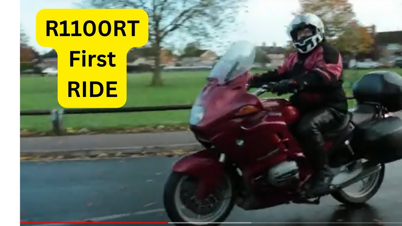 First ride on my BMW R1100RT | #motorcycle Restoration biker - YouTube