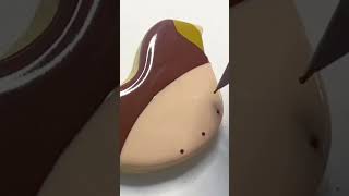 Celebrity Simple wet-on-wet bird cookie design for spring🐦 #cookiedecorating #cookievideos #decoratedcookies Wealth