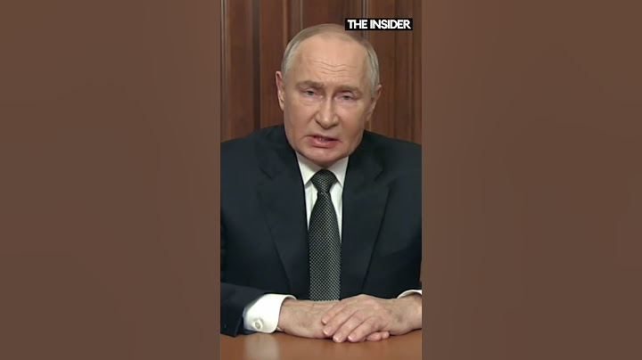 Путин про ответный удар по Украине