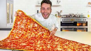 Dünyanın En Büyük Pizza Dilimini Yedim 🍕