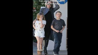 Angelina Jolie and Brad Pitt Twins - Knox and Viviene Jolie-Pitt| #twins, #angelinajolie, #shorts