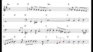 I Understand  Kim Gannon and Mabel Wayne 1940  Bb Trumpet or Tenor Sax Play Along