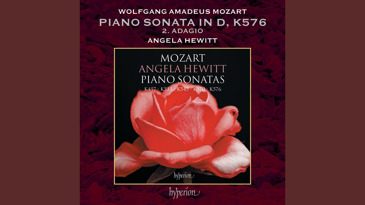 Mozart: Piano Sonata No. 18 in D Major, K. 576: II. Adagio - YouTube