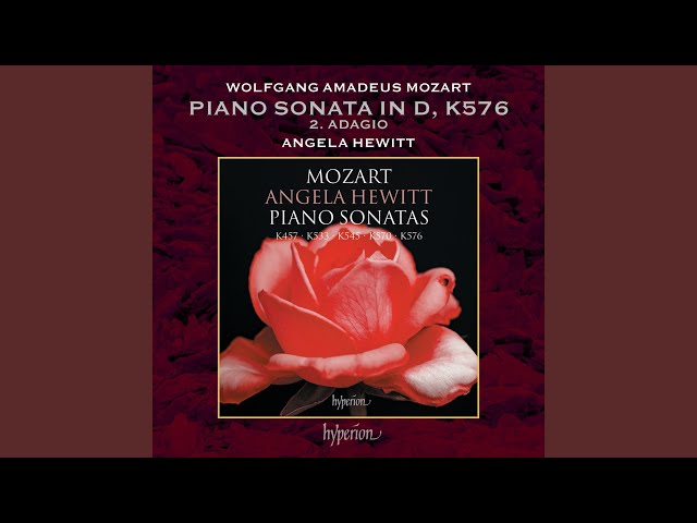 Mozart: Piano Sonata No. 18 in D Major, K. 576: II. Adagio - YouTube
