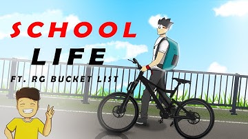 SCHOOL LIFE WITH RG BUCKET LIST | INDIAN ANIMATION