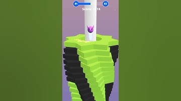 Stack Ball Level 82 #shortsviral #gaming