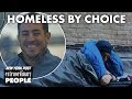 Homeless by choice how this guy survives on the nyc streets  extraordinary people  new york post