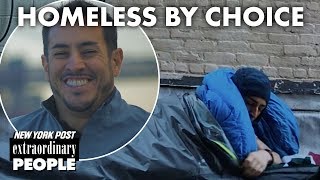 ‘Homeless by choice’: How this guy survives on the streets of NYC | New York Post