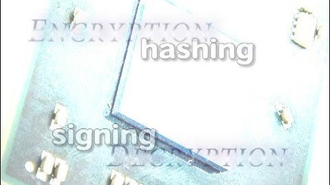 VIA Nano Cryptographic Performance Results