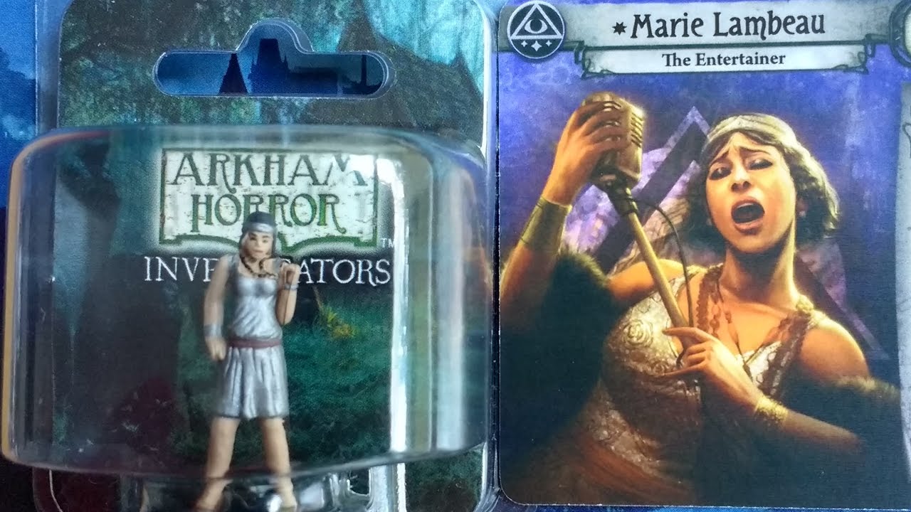 Arkham Horror Premium Figures Unboxing Arkham Horror LCG Card Game