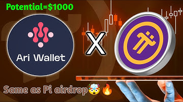 Pi Coin x Ari Wallet | ari wallet airdrop | free mining airdrop | Pi coin airdrop