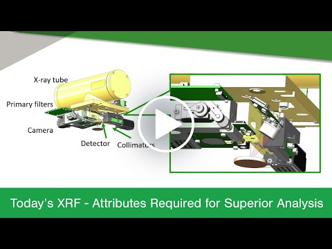 當今的 XRF - 卓越分析所需的屬性