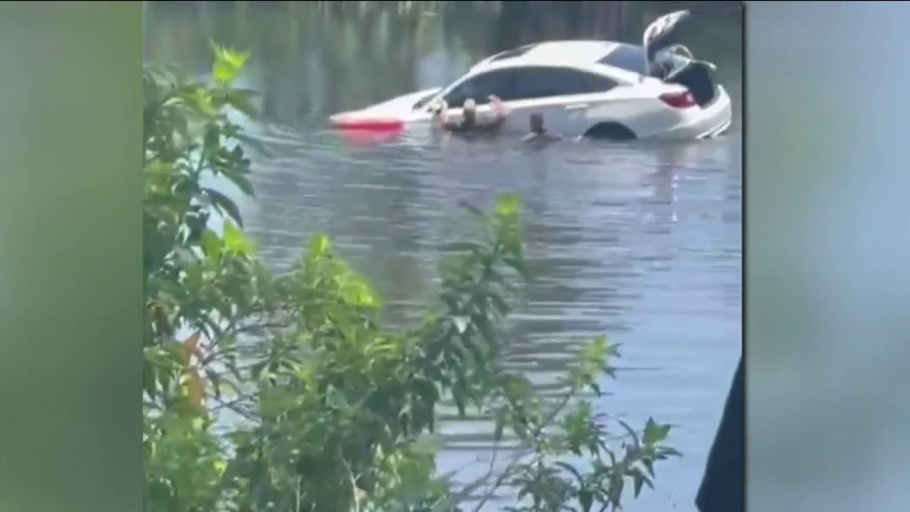 SJC captain recounts dramatic rescue of driver trapped in sinking car ...