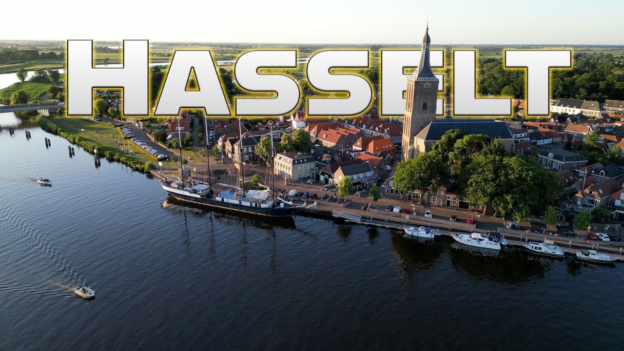 📍 Hanzestad Hasselt van Boven | Adembenemende Dronebeelden in 4K