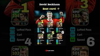 David Beckham Best Card -? efootball 2026🔥#pess #efootballmobile #football
