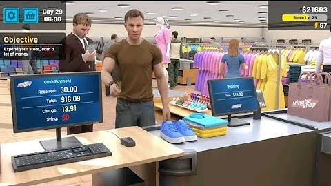 Clothing Store Simulator - OFFLINE Android Gameplay Walkthrough Part - 1