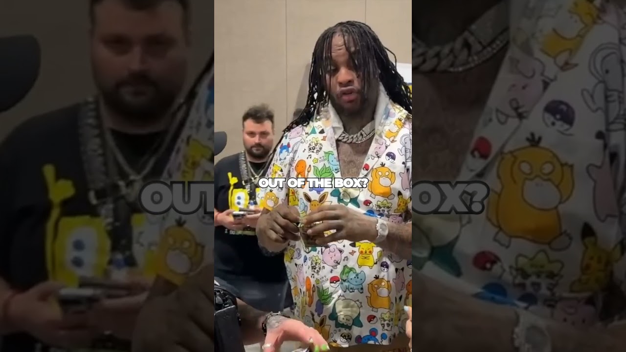 Opening Pokemon Packs with WAKA FLOCKA FLAME