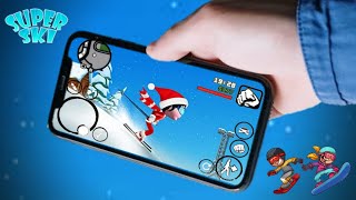 Super Ski Game For Androids (Only 29 MB On Play Store) Super Ski - Best Ski Adventures Games screenshot 1