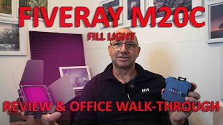 Zhiyun Fiveray M20C Review - Office Walk-through