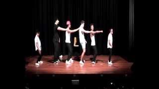 Fairvale High School Boys Dance Group. School Spec Audition 14